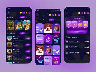 WinSphere – Admin & Mobile App UI Design admin dashboard admin panel adminapp analyticsdashboard app concept appdesign dashboarddesign enterpriseui futuristic ui game app ui gaming dashboard ios app mobile app mobileappdesign play app play point productdesign prototype sports uxdesign