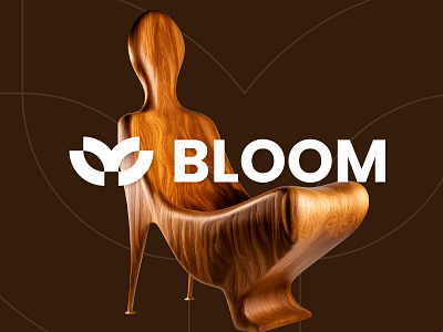 Bloom — Furniture Brand Identity Design brand guideline brand identity branding brandmark creative branding furniture branding graphic design logo logo and identity logo design minimalist branding