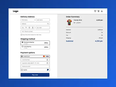 Checkout #DailyUI dailyui minimalistic ui ui design ui ux design web design