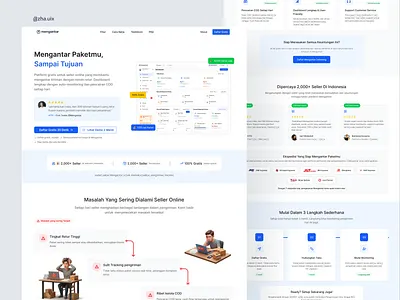 Mengantar – Logistics & Delivery Management Website app dashboarddesign deliveryapp design designinspiration logistics productdesign saasdesign shipping ui uiux ux uxinspiration uxportfolio uxtrends webdesign webdesigner