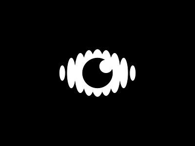 Modern Unique Wave Eye Logo - Sold Out app branding design eye graphic design illustration light logo minimalist music podcast sound vector vision wave wavy