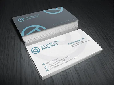 Name cards for P.Feng business cards graphic design logo optical stationary