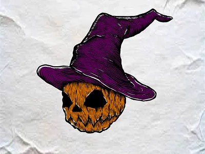 pumpkin 14 branding classic design dribbble ghost graphic design halloween helloween illustration logo oktober pumpkin typography