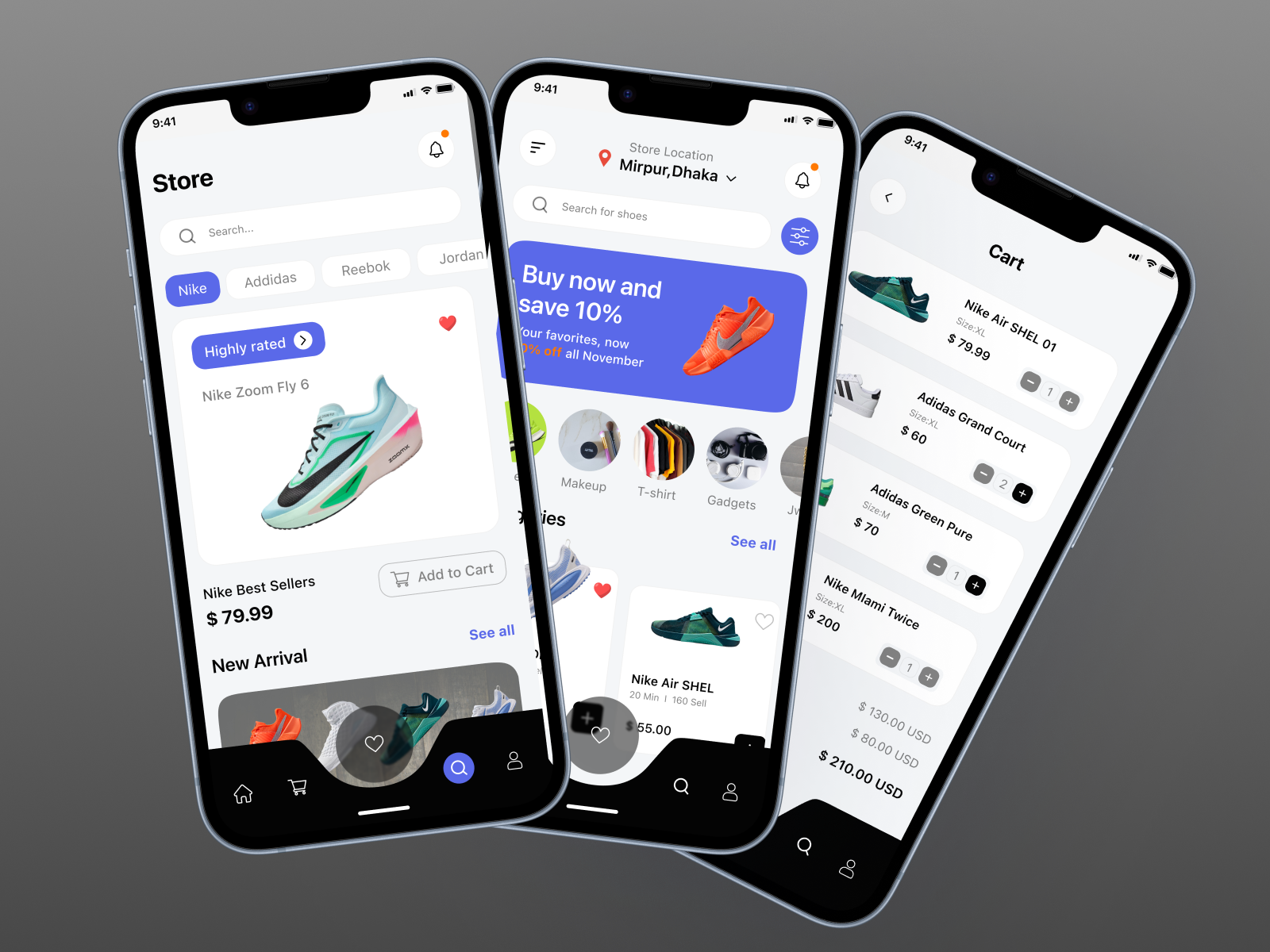 E Commerce Mobile App Design apps branding e commerce sample ui ux