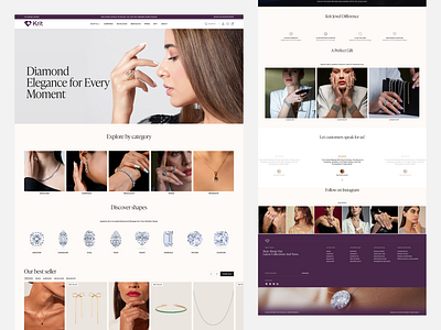 Krit- Jewelry Website Concept aboxagency closeup design e commerce fashion gold homepage jewelery jewelry design jewelry store landing page luxury ecommerce website minimalist premium shopify ui user experience ux webdevelopment