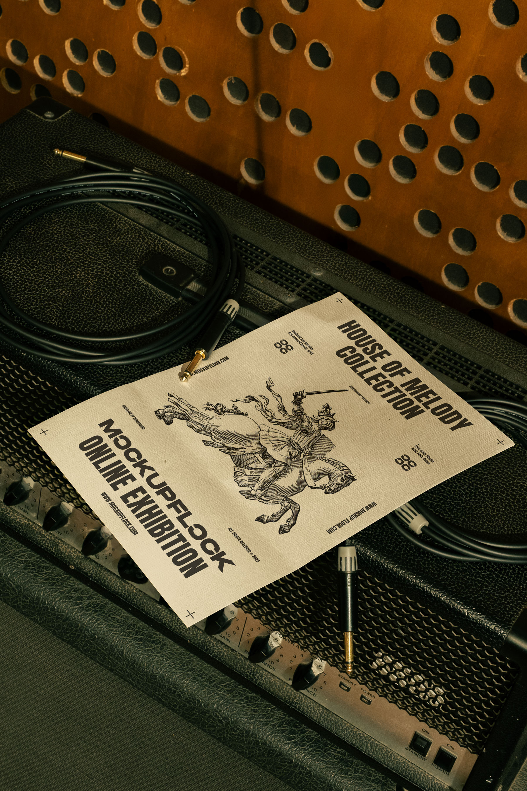 HOM Poster 05 Mockup a4 brand brand identity branding design designer event graphic design illustrator logo mockup mockup flock mockups poster presentation print promotion psd template white