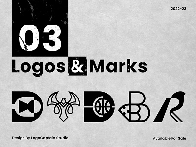 Logos Marks For Sale Vol_03 branding creative logo logo logo concept modern logo professional logo ui