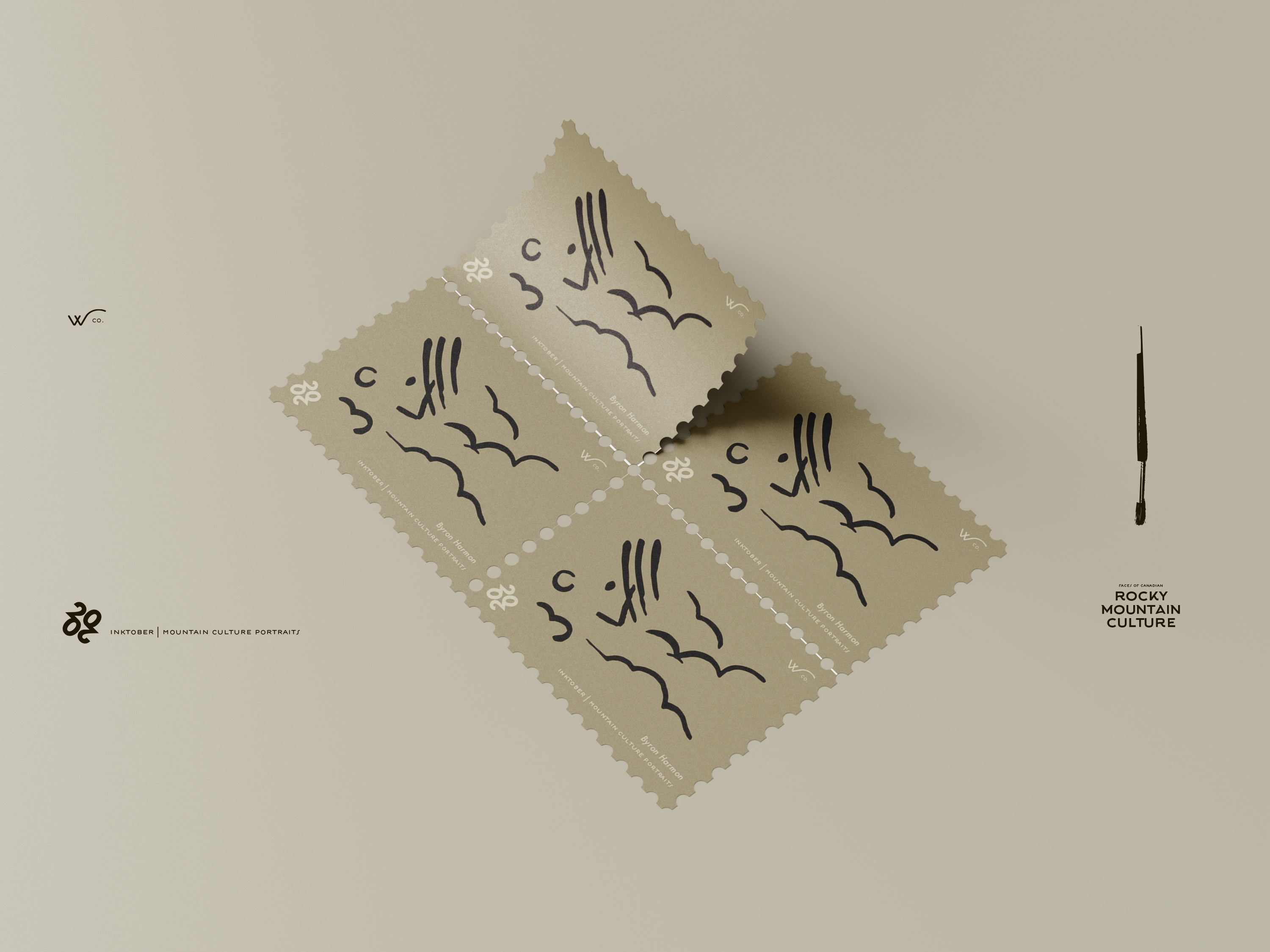 Byron Harmon: The Mountain's Memory Keeper banff national park byron harmon canadian rockies design drawn from the trail hike hike canada illustration mountain culture artifacts rawlyk rich rawlyk thewayfindercompany