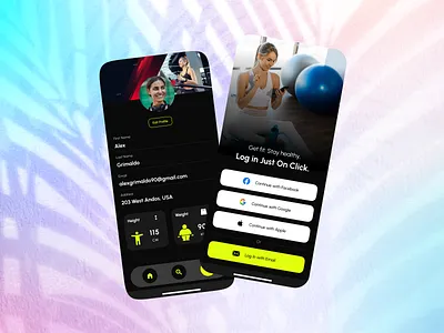 Avalon - Fitness App d figma