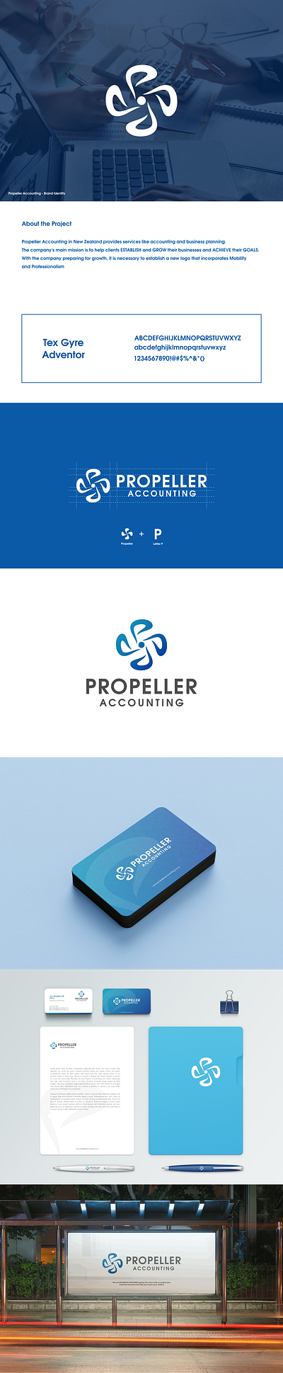 Propeller Accounting accounting branding business design finance graphic design logo propeller vector