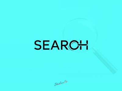 Search Wordmark Logo brand logo branding creative typography detective logo digital search discovery innovation logo design magnifying glass minimal logo minimalist logo modern branding modern logo search search logo search wordmark tech logo unused logo wordmark wordmark logo