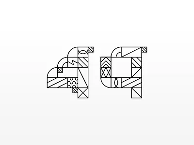 The49 branding design icon illustration logo roonio vector