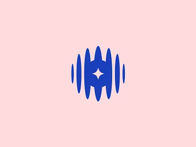 Auralux Records Logo Mark ambient branding clean design electronic logo logo designer music ripple singing sound star techno tipilab trance voice wave
