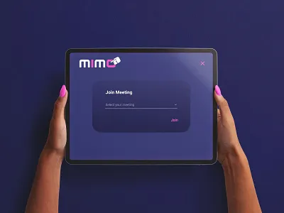 Seamless Meeting Interface branding creative design design graphic design ui user experience user interface ux