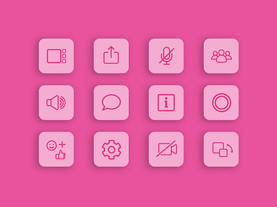 Iconography System brand identity creative design design graphic design icon set iconography