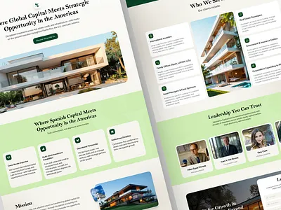 Real Estate Investments landing page architecture building company design home house landing page property real estate realestate ui uiesign uiuxdesign ux web design webdesign
