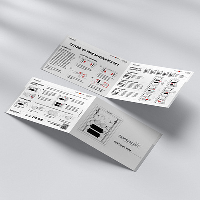 Armwunder User Manual balance bifold clean flyer guide how to use injury leaflet luxury marketing medical modern muscle pain relief product details quick start sheet sport tennis elbow user manual