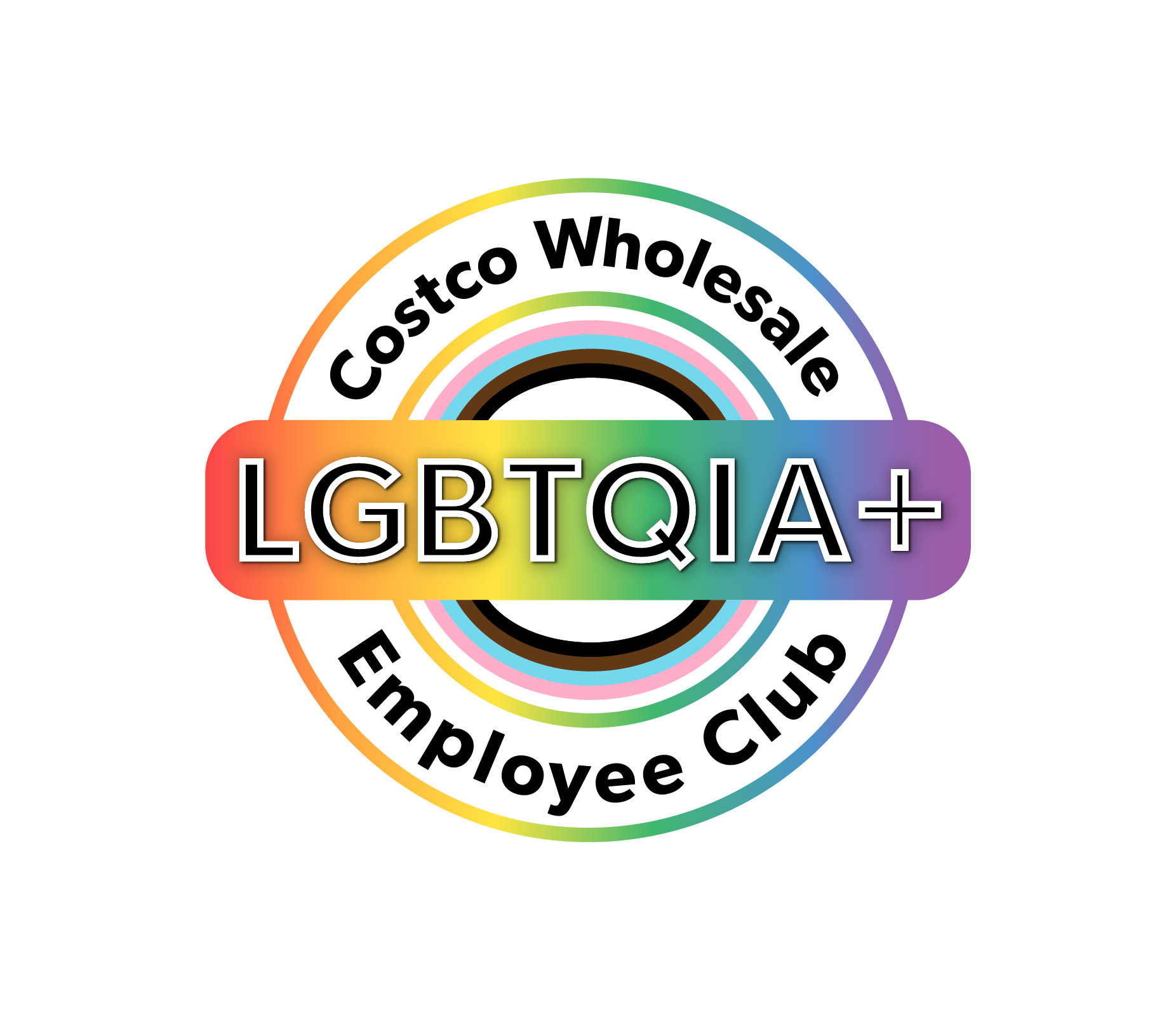 LGBTQIA+ Costco Employee Club Logo graphic design graphic designer logo logo design logo designer vector art visual artist