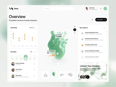 Health Tracking Dashboard & Mobile App analytics dashboard fitness app gym app health app health dashboard health fitness health tracker health tracking medical tracking app online medicine sport dashboard startup tracker ui user interface ux webdesign
