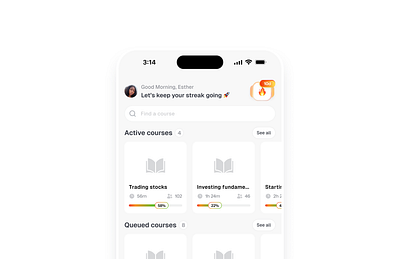 E-learning App design e learning edtech education edutech learning mobile mobile app mobileapp productdesign self learning ui uidesign uiux userinterface ux