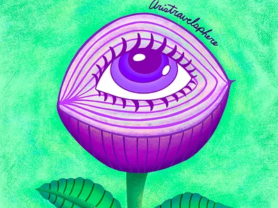 Inktober Day 27 Onion ✨ drawing hand drawn illustration illustrator onion plant procreate vegetable