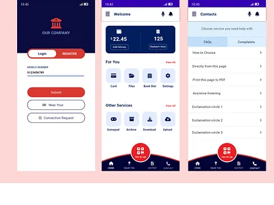 bank app ui design bank app banking latest bank app mobile app banking mobile app latest ui vicky pond wallet app