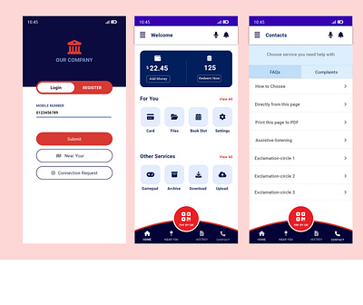 bank app ui design bank app banking latest bank app mobile app banking mobile app latest ui vicky pond wallet app