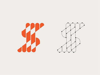 S LETTER MARK 2025 branding design graphic design illustration letter mark logo logo trend minimal logo s logo typography vector