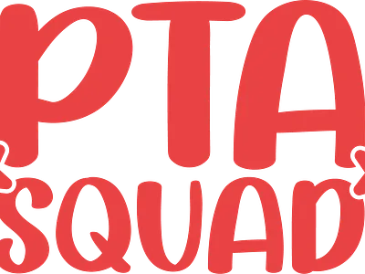 PTA Squad art file design digital sublimation graphic design illustration png file pta squad school art shirt sublimation svg file