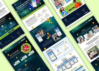 Financial Freedom for Kids — IVT Smart Kids Website UI Desiging app ui fintech app fintech app ui kids app ui money app money app ui user interface design user research ux