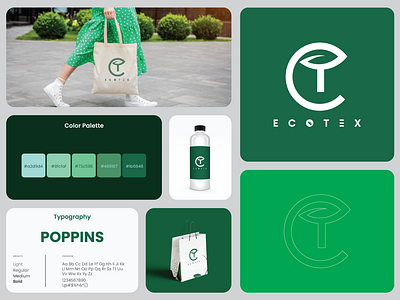 Ecotex Natural Logo Design & Branding brand design brand identity branding branding logo design ecotex logo ecotex logo design graphic design logo logo branding logo design typography vector