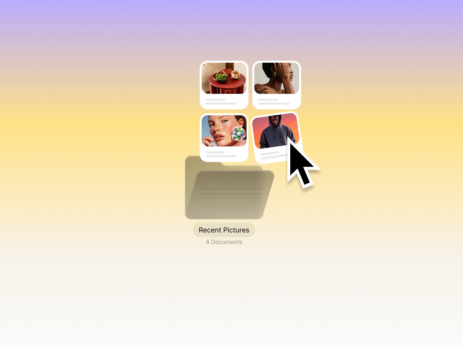 Interactive Framer Component animation component folders framer motion ui user interface web design