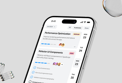 SPRINTA — Mobile Application 2025 app mobile ui uiux