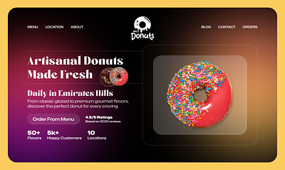 Donuts Shop - Online Shop Website wordpress