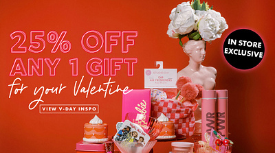 Valentine's Promotional Web Banner adobe photoshop branding campaign design digital marketing graphic design marketing design typography web banner design