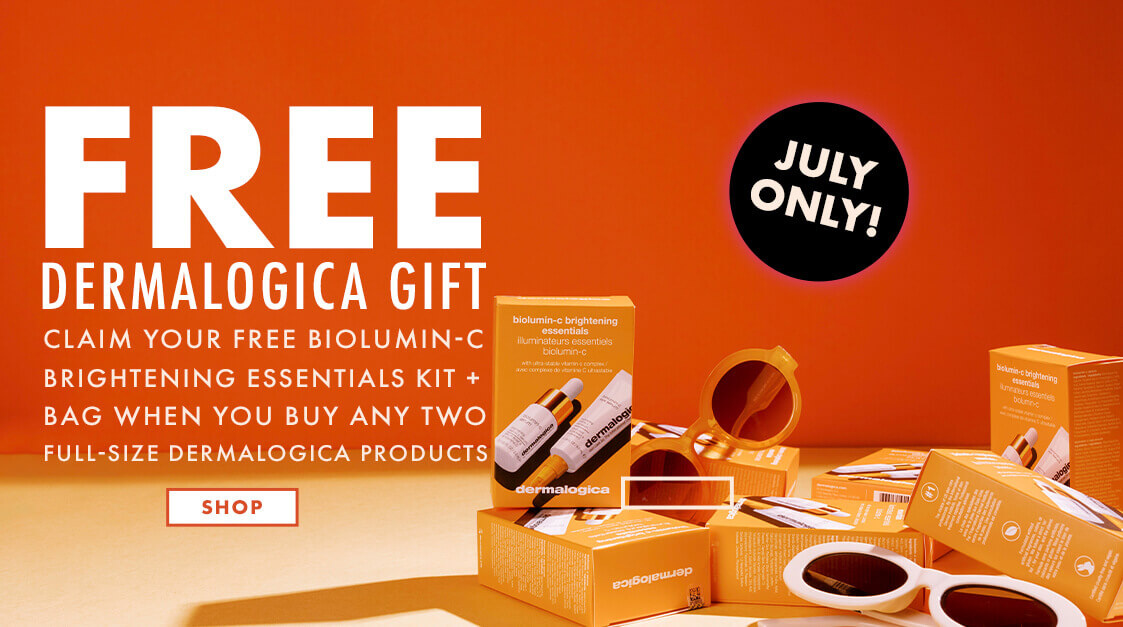 Free Dermalogica Gift With Purchase Promotional Banner adobe photoshop branding campaign design design digital marketing graphic design marketing design typography web banner design