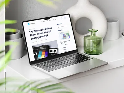 WordPress Blog Page UI Clean, Minimal WebDesign for Fluent Forms blog design branding content design creative ui design fluent forms illustration landing page landing page ui minimal modern design page design saas ui ui design uiux user interface design webdesign website website ui wordpress