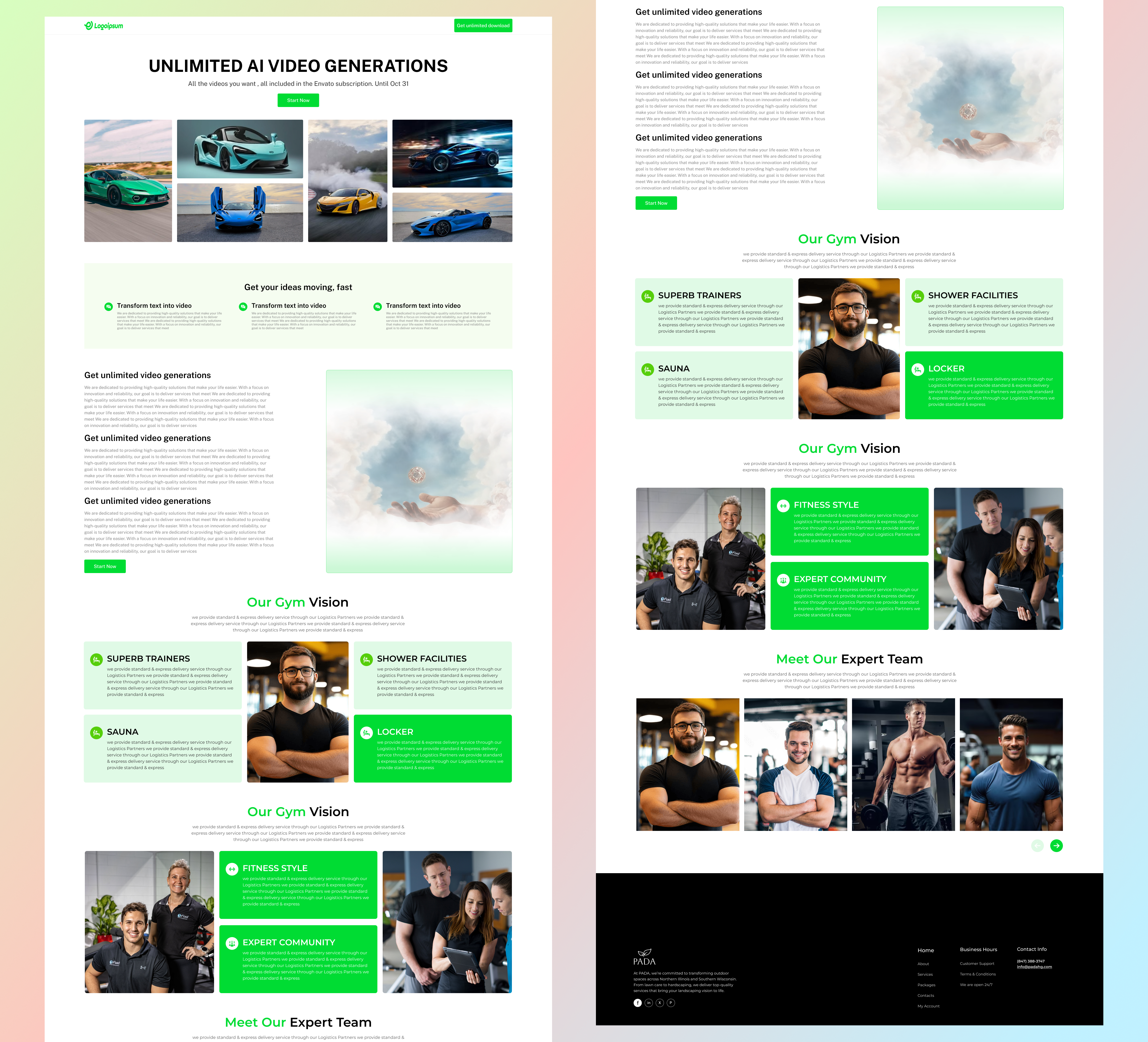 Which One Is Better || A/B ? branding uiux
