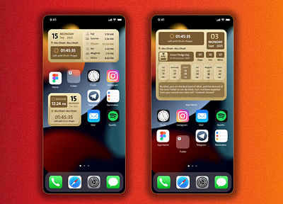 App Widgets UI design ui ui design uiux widget widget design widget ui
