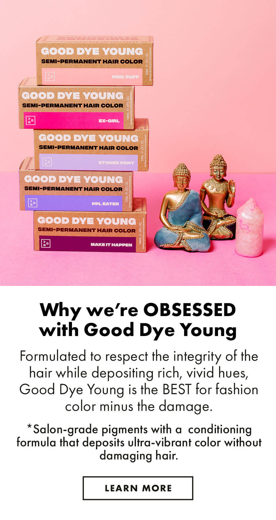 Good Dye Young Fashion Hair Color Email Campaign adobe photoshop branding campaign design copywriting digital marketing email marketing graphic design marketing design typography