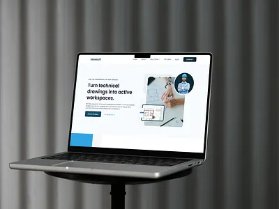 Landing Page for BIM & Construction Management Software proptech