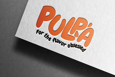 Pulpa: For the Flavor Obsessed adobe illustrator brand design brand identity branding graphic design illustration logo logo design packaging design visual identity