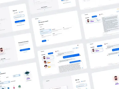 Full App Flow UI/UX Showcase animation branding design graphic design illustration logo typography ui ux vector