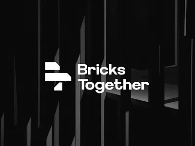 Bricks Together | Real estate logo animation branding bricks graphic design logo design real estate