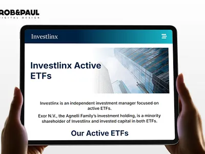 Investlinx website development