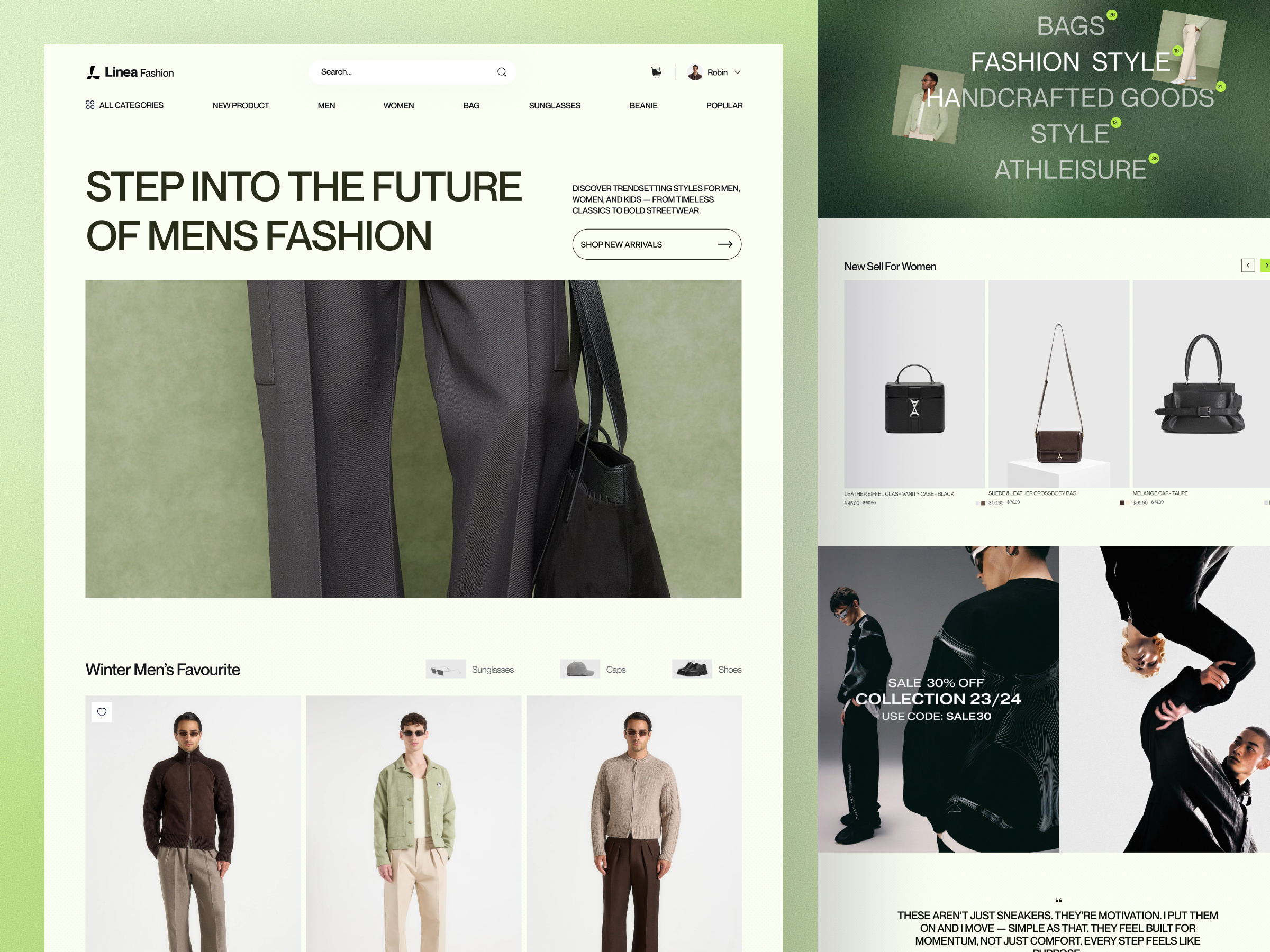 Linea - Luxury Fashion Ecommerce Website - Modern Men’s Fashion apparel shop web design clean ecommerce ui ecommerce website fashion ecommerce fashion ecommerce website fashion website jabel luxury brand website luxury clothing store luxury ecommerce mens fashion landing page minimal fashion website minimalist fashion ui online clothing platform premium ecommerce website streetwear web design website design