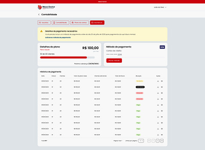 Payment Management Dashboard – Clean Financial UI dashboard design financial interface minimalist payment ui uiux