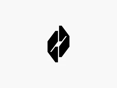 GradeX abstract logo modern simple technology