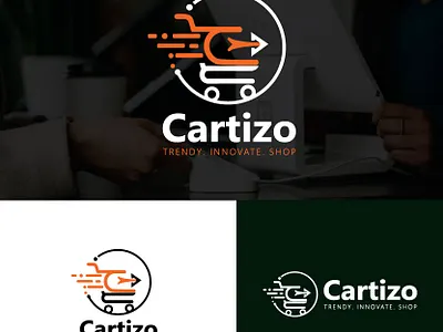 Cartizo logo brand brand design branding logo logotype store logo