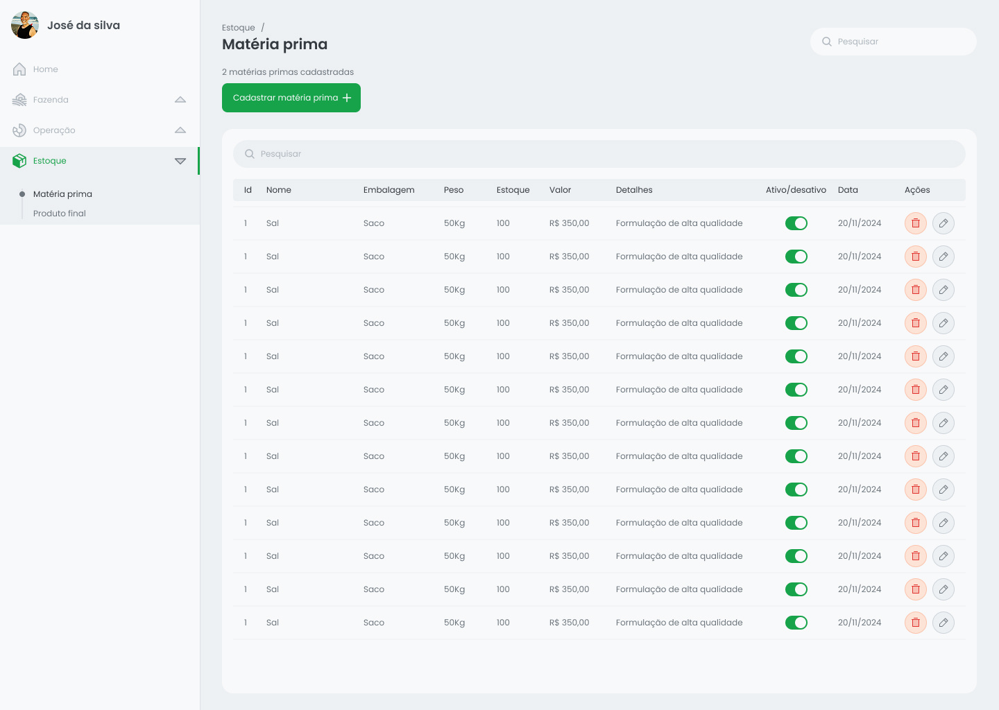 Example of Web UI Design – Clean & Responsive